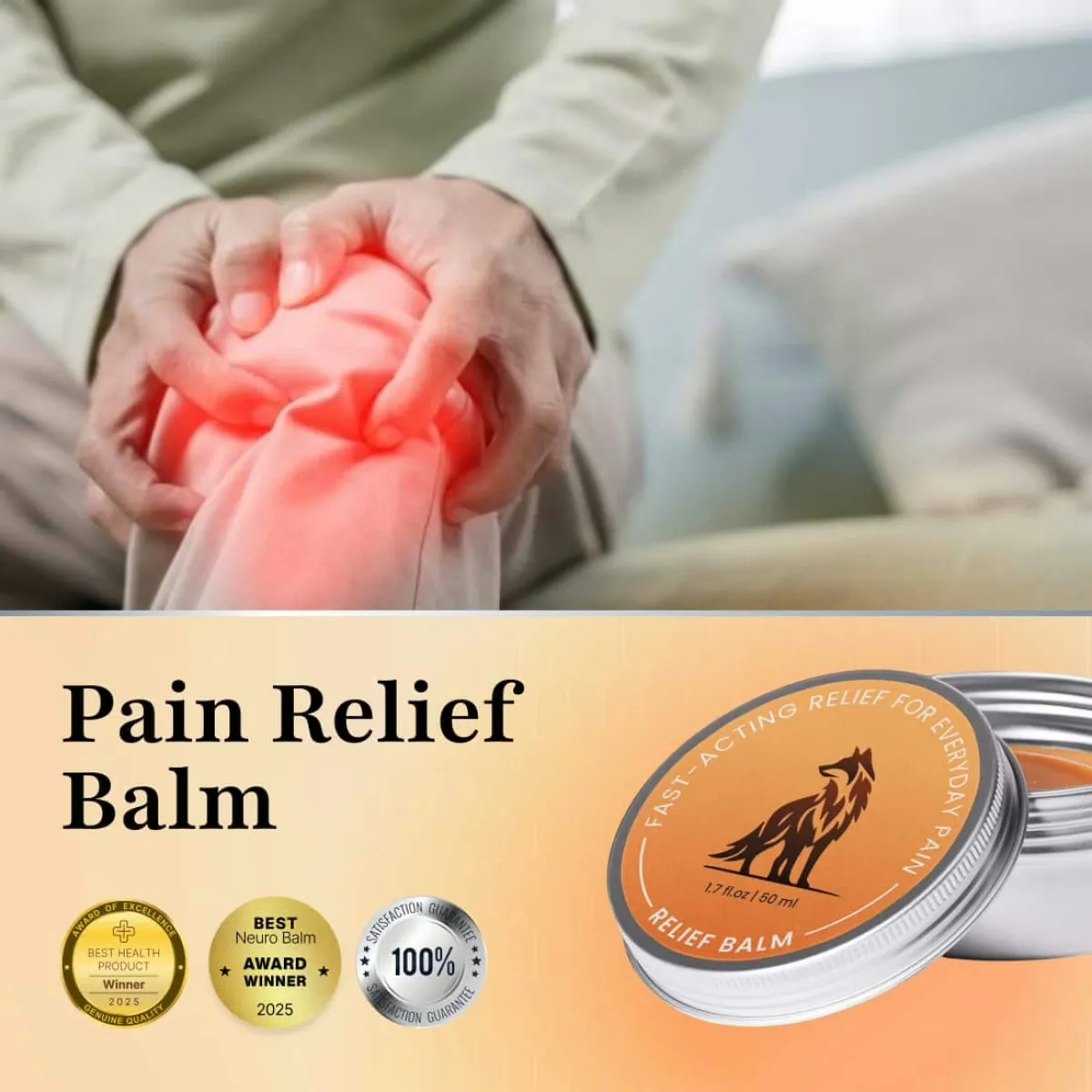 TheraWolf Pain Relief Balm ผลิตภัณฑ์